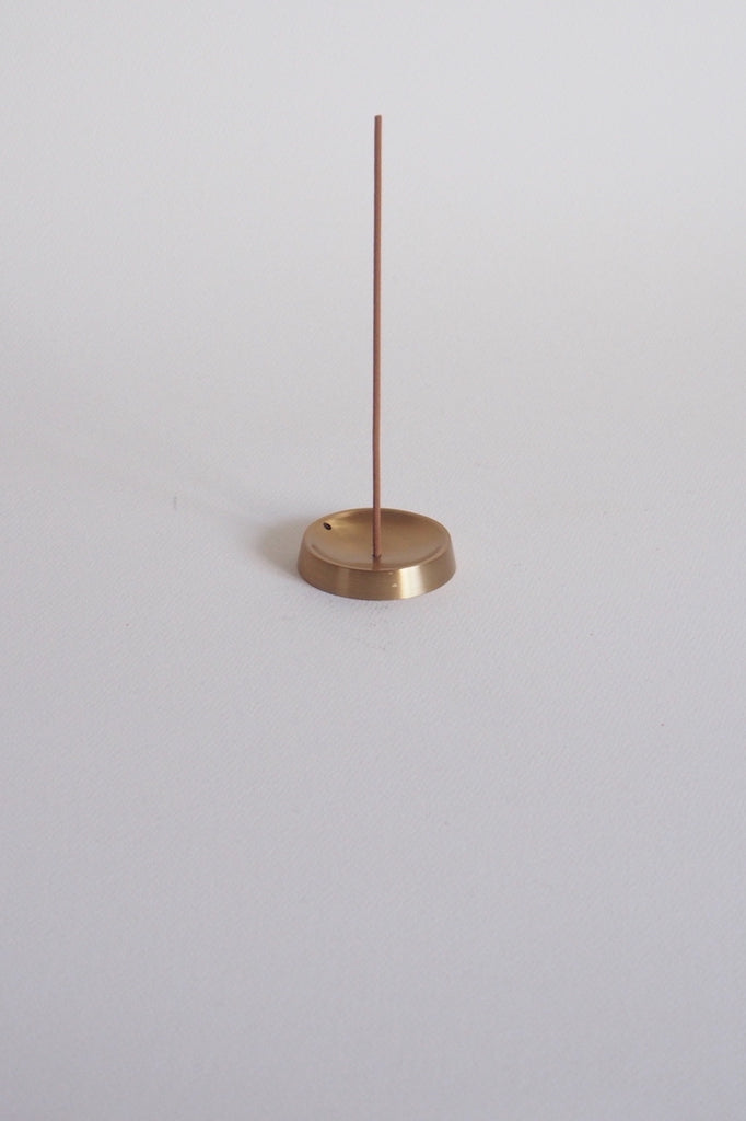 Fog Linen Work - Brass Incense Holder - Kura Studio