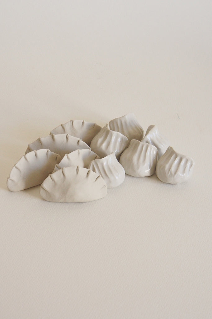 Ceramic dumpling - Prawn Har gow - Kura Studio