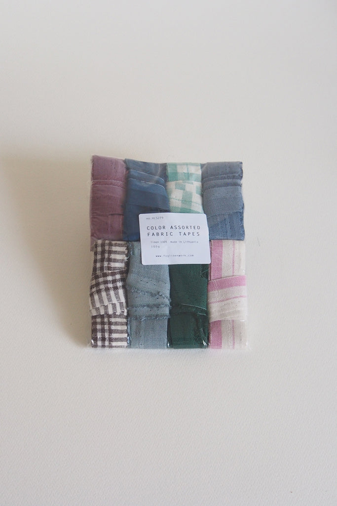 Fog Linen Work - Linen Fabric Tape Set: 100g - Kura Studio
