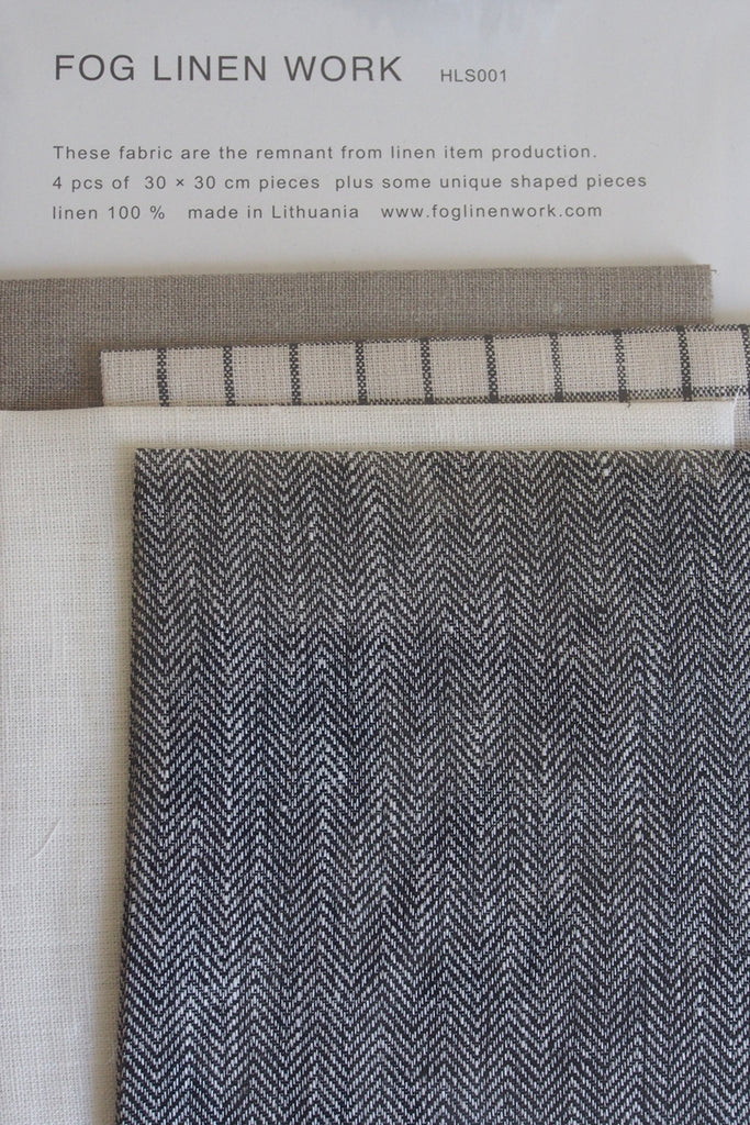 Fog Linen Work - Linen Fabric Remnants - Kura Studio