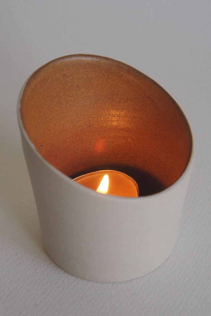Torch Tea-light Candle Holder - Kura Studio