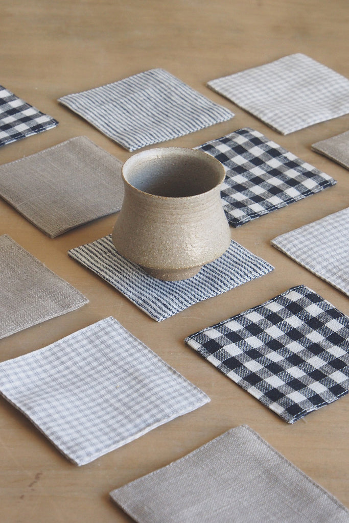 Fog Linen Work - Linen Coaster - Kura Studio
