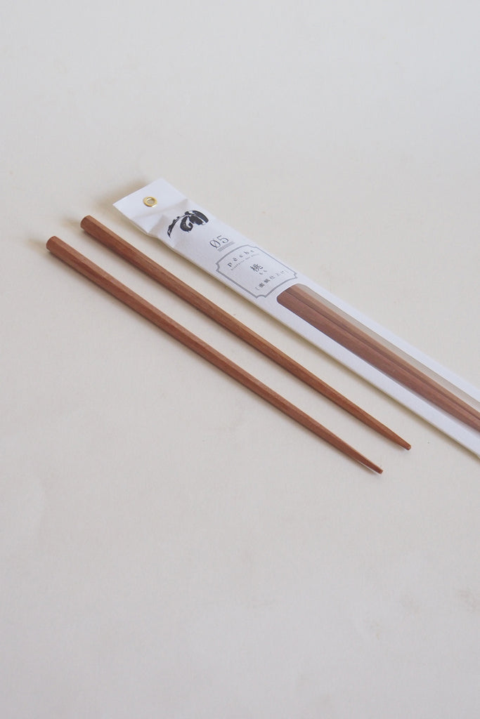 Peach Timber Chopsticks - Kura Studio