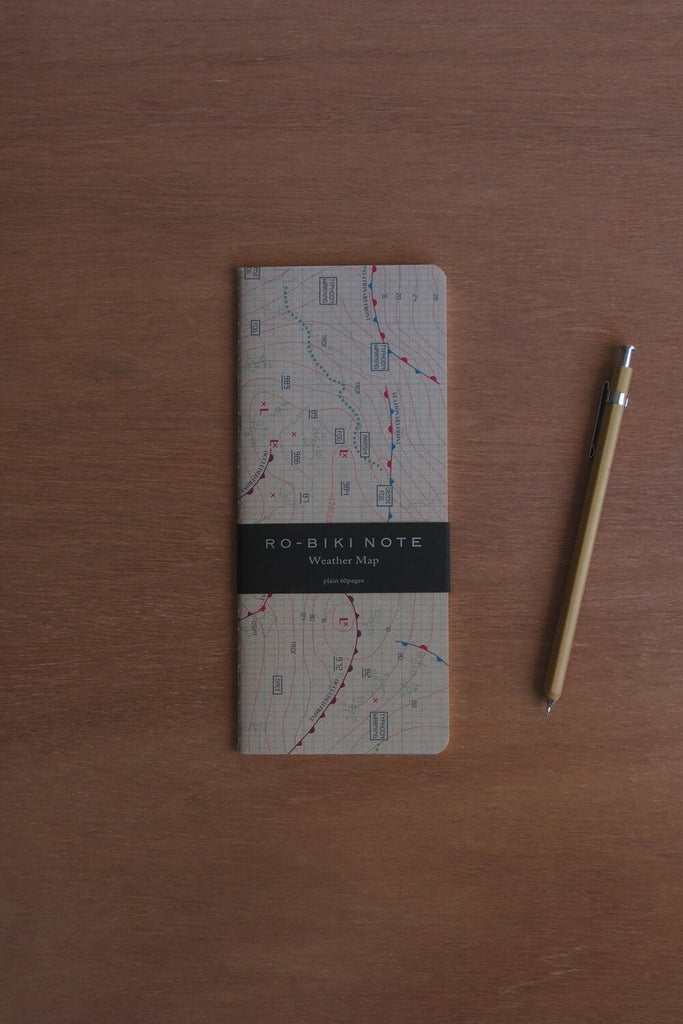 Ro-Biki Notebook - Weather (blank) - Kura Studio